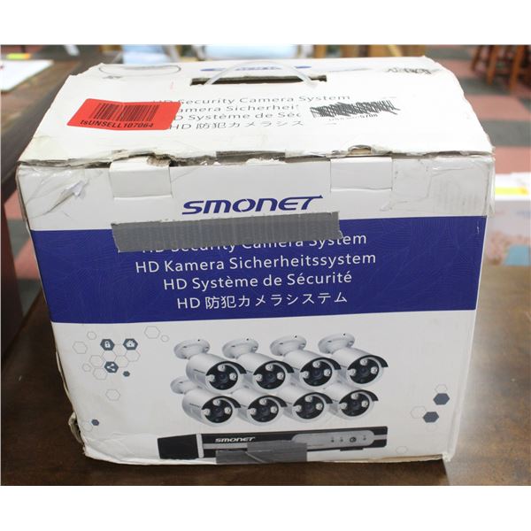 SMONET HD SECURITY CAMERA SYSTEM *6 CAMERAS*