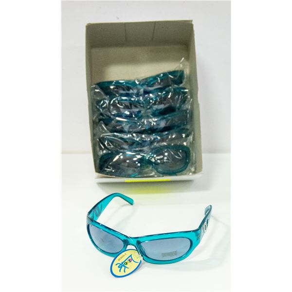 6 PAIRS OF TURQUOISE D&G REPLICA** SUNGLASSES