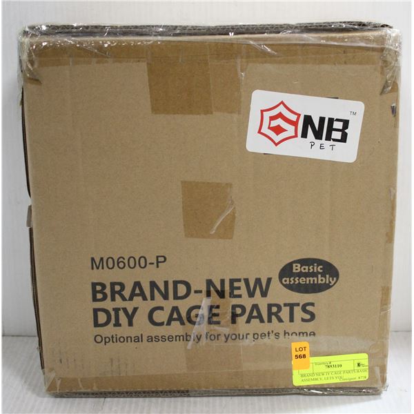 BRAND NEW IY CAGE PARTS BASIC ASSEMBLY