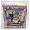 Image 1 : EASTER FABRIC BUNNIES ORNAMENT