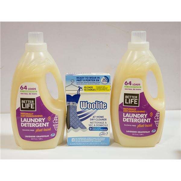 NEW (2) BETTER LIFE LAUNDRY