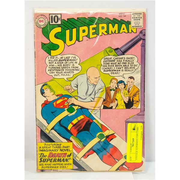 VINTAGE SUPERMAN #149 COMIC