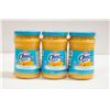 Image 1 : LOT OF 3 KRAFT CHEEZ WHIZ LIGHT,450G,BB SEPT 7/22