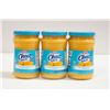 Image 1 : LOT OF 3 KRAFT CHEEZ WHIZ LIGHT,450G,BB SEPT 7/22