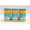 Image 1 : LOT OF 3 KRAFT CHEEZ WHIZ LIGHT,450G,BB SEPT 7/22