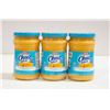 Image 1 : LOT OF 3 KRAFT CHEEZ WHIZ LIGHT,450G,BB SEPT 7/22