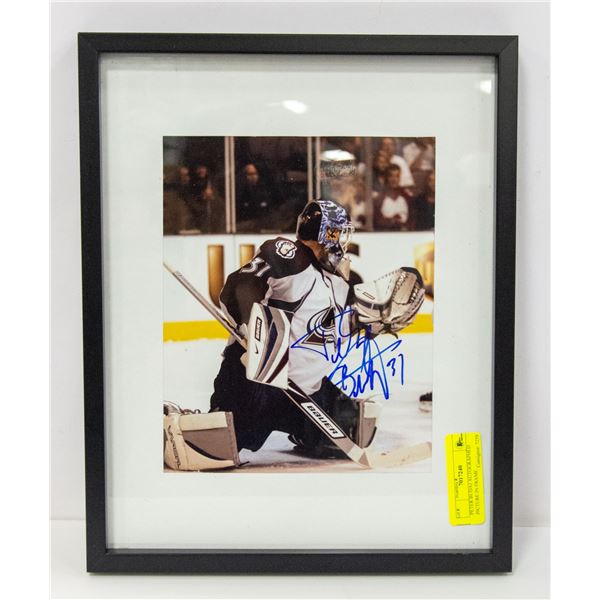 PETER BUDAJ AUTOGRAPHED PICTURE IN FRAME