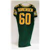 Image 1 : EDMONTON ESKIMOS SORENSEN JERSEY SIGNED,