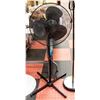 Image 1 : LARGE FAN BLACK FAN INTERTEK