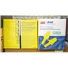 Image 1 : CASE WITH 4 BOXES OF 3M HA EARPLUGS 100 PER BOX