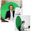 Image 1 : NEW GREEN CHAIR MOUNT BOYXCO CIRCLE BACKDROP