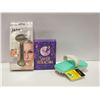 Image 1 : FLAT OF SELF CARE ITEMS INCLUDING NEW JADE ROLLER,