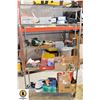 Image 1 : RACK OF MERCHANDISE INCLUDES CANON CAMERA