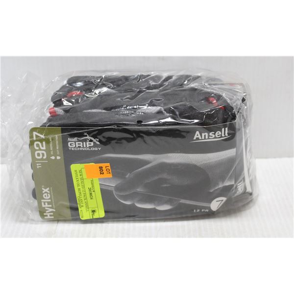 NEW SEALED 12 PACK ANSELL HYFLEX OIL REPELLANT &