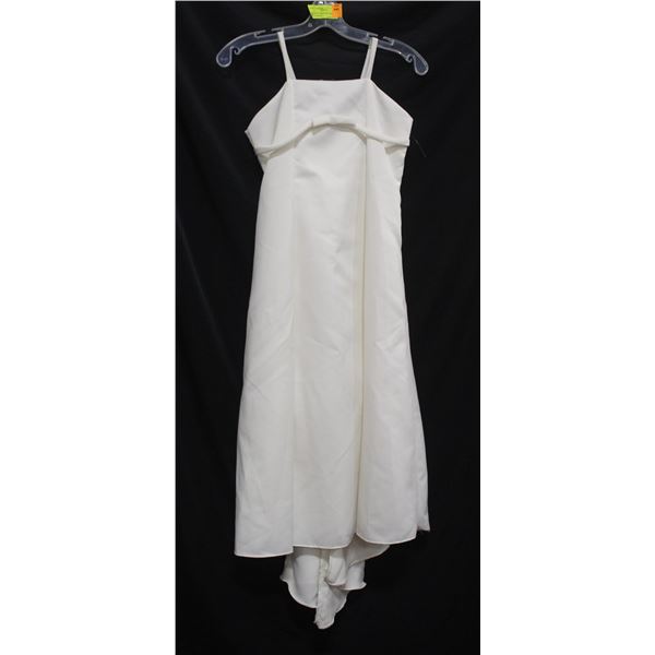 NEW WITH TAGS YOUTH GIRLS SIZE 14 CREAM DRESS