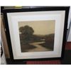 Image 1 : FRAMED SIGNED NUMBERED PRINT, FRAME IS DAMAGED