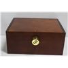 Image 1 : DARK WOOD LOCKING BOX