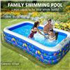 Image 2 : BRAND NEW FAMILY INFLATABLE SWIMMING POOL WITH