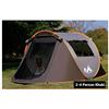 Image 1 : NEW TUYING 2-4 PERSON EASY POP UP TENT, KHAKI