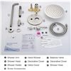 Image 3 : NEW REPACKED HOMELODY BRUSHED NICKEL SHOWER SYSTEM