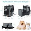 Image 2 : NEWLY ASSEMBLED LEKESKY PET CARRIER BACKPACK WITH