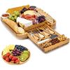 Image 2 : NEW PREMIUM BAMBOO CHEESE BOARD - CHARCUTERIE