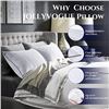 Image 2 : BRAND NEW JOLLYVOGUE KING SIZE SET OF PILLOWS