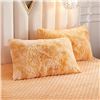 Image 2 : NEW JAUXIO LUXURY SHAG FAUX FUR DUVET COVER SET