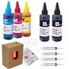 Image 1 : NEW JETSIR 4 COLOUR COMPATIBLE INK KIT FOR HP