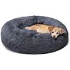 Image 1 : NEW UNPACKED ULTRA PLUSH DOUGHNUT PET BED WITH