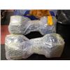 Image 1 : BRAND NEW WRAPPED PAIR OF 10KG DUMBBELL WEIGHTS
