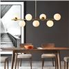 Image 3 : NEW FLYROSE 7 LIGHT GLOBE CHANDELIER -