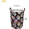 Image 2 : BRAND NEW SUGAR SKULL COLLAPSIBLE FABRIC LAUNDRY/