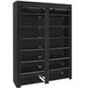 Image 1 : NEW ACCSTORE BLACK FABRIC SHOE RACK