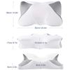 Image 2 : NEW REPACKED KUVOCA CONTOUR MEMORY FOAM PILLOW