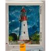 Image 1 : NEW DIY PAINT BY NUMBERS 50CM X 40CM LIGHTHOUSE