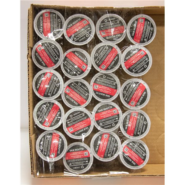 FLAT OF 20 NEW KEURIG CHOCOLATE RASPBERRY TRUFFLE