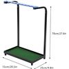 Image 2 : BRAND NEW GOLF CLUB ORGANIZER STAND WITH GRASS MAT