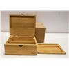 Image 1 : 2 NEW BAMBOO BOXES