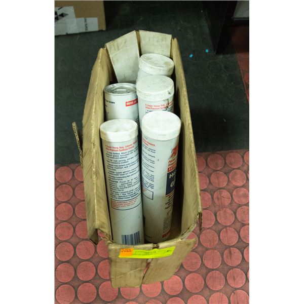6 TUBES OF GREASE