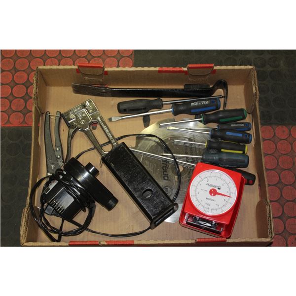 ASSORTED TOOLS & SHOP ITEMS