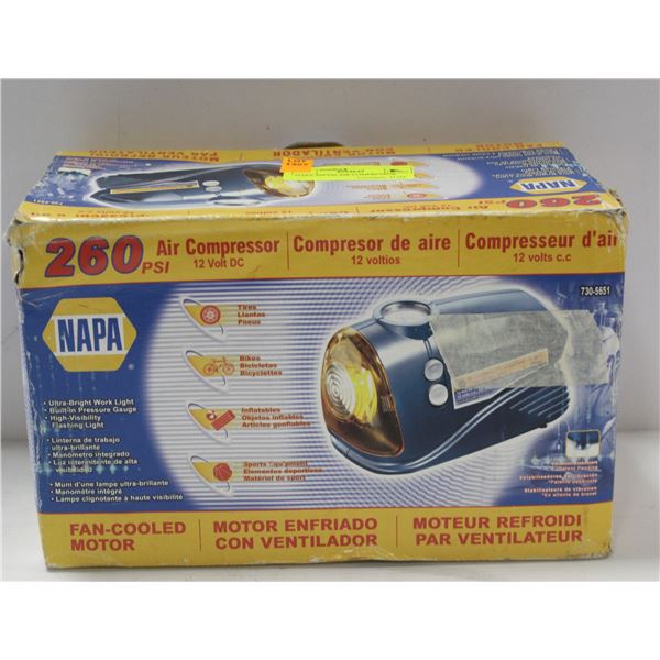 NAPA 260 PSI AIR COMPRESSOR