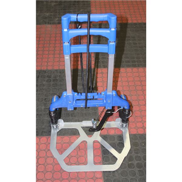 TWO WHEEL COLLAPSIBLE/HEIGHT ADJUSTABLE PUSH DOLLY