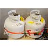 Image 1 : TWO 20 LB PROPANE TANKS GOOD TO 2030