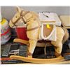 Image 1 : PLUSH ROCKING HORSE