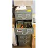 Image 1 : METAL FILING CABINET WITH TOOLS CONTENTS