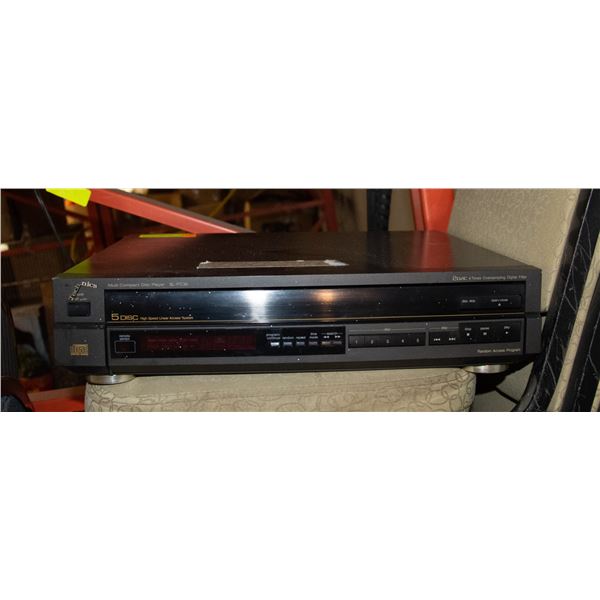 TECHNICS MULTI COMPACT DISC PLAYER MODEL