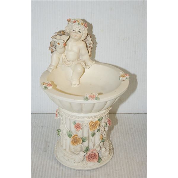 ANGEL CANDY DISH CERAMIC