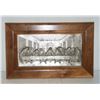 Image 1 : LAST SUPPER METAL WALL HANGING 14 X 11
