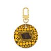 Image 1 : Louis Vuitton Yellow Yayoi Kusama Pumpkin Dots Monogram Limited Edition Round Ke